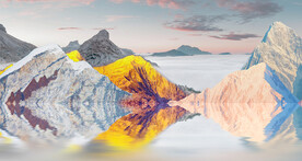 高端 最新中式山水 TiF分层