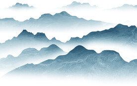 高档 中式高清山水 Tif分层