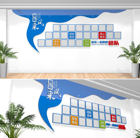 员工风采文化墙