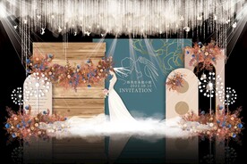 小清新婚礼背景