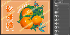 砂糖橘包装设计