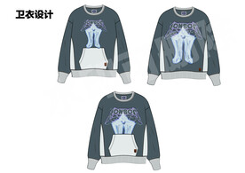 卫衣设计 图文印花