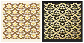 AI矢量欧式花纹底纹背景