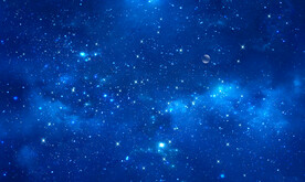 蓝色宇宙星空背景