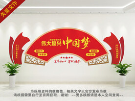 中国梦文化墙