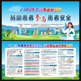 世界患者安全日宣传栏