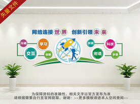 计算机室文化墙