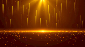 4K金色粒子颁奖晚会AE成品