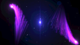 紫色梦幻粒子11款背景AE模板