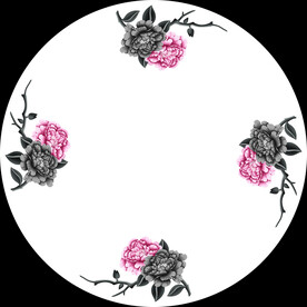 圆形桌面打印图