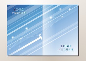 蓝星条纹 手册封面