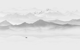 水墨山水画