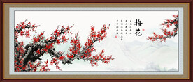 国画梅花