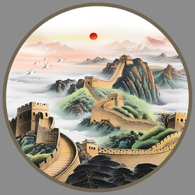 长城装饰画