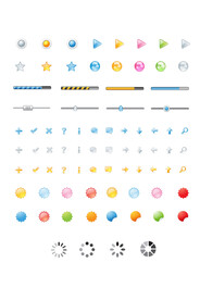 web网页控件图标素材