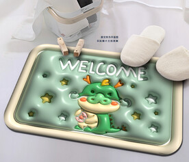 膨胀风龙年星星地垫