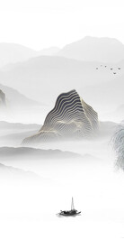 人气 意境高雅玄关 TIF分层