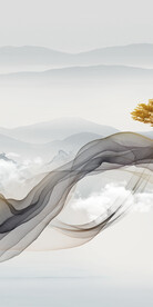 意境 新大气玄关画 tiF分层