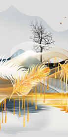 中式  最新玄关框画 TiF分