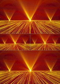 4k金色颁奖晚会舞台背景AE模