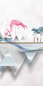 新品 欧式清晰玄关 TiF分层