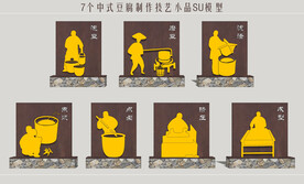 豆腐流程技艺小品