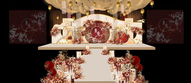 新中式婚礼效果图