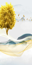 新品 最新大气玄关 Tif分层