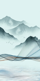 中式 简约新款玄关 tif分层