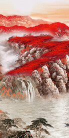 高清 中式最新玄关 tif分层