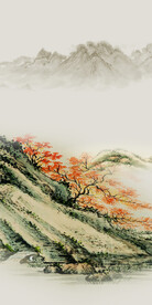 古风 简约最新玄关 TiF分层