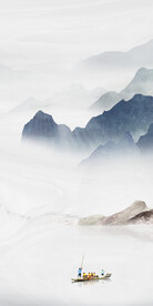 高清 中式极简玄关 Tif分层