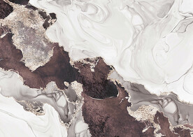 大理石爵士白连纹背景装饰画