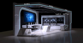 手机店设计案例效果图