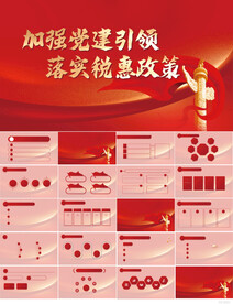 加强党建引领落实税惠政策PPT