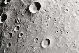 月球背景墙壁画