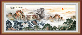 泰山山水画