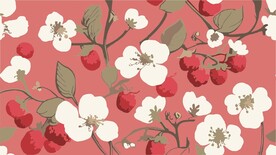 小提花四方连续花纹