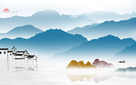 最新 高档人气山水 TiF分层