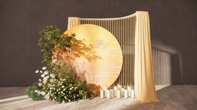 落日婚礼草图大师su模型