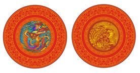 中式婚礼舞台素材