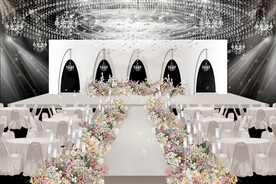 韩式水晶婚礼效果图