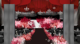 韩式水晶婚礼效果图