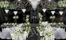 韩式水晶婚礼效果图