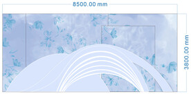 欧式婚礼舞台背景板