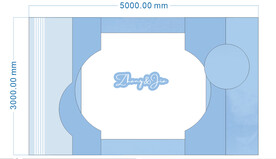 婚礼迎宾区背景板