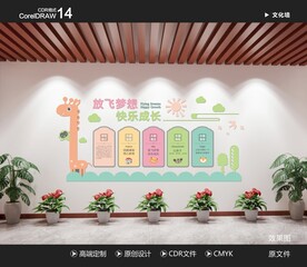 幼儿园文化墙 