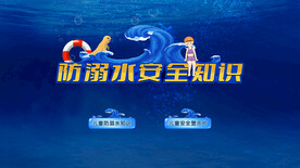 防溺水安全知识待机界面
