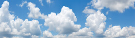 蓝天白云背景图