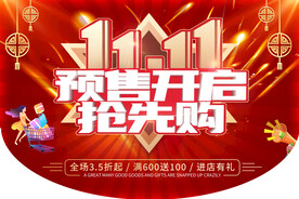 双十一抢先购